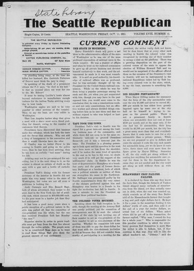 Seattle Republican, Oct 13, 1911