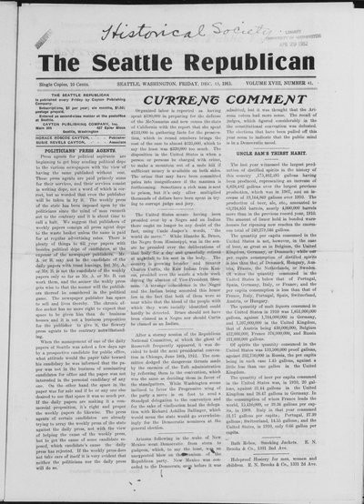 Seattle Republican, Dec 15, 1911