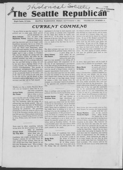 Seattle Republican, Sep 13, 1912