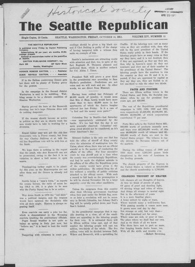 Seattle Republican, Oct 18, 1912