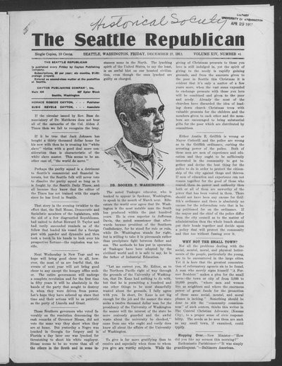 Seattle Republican, Dec 27, 1912