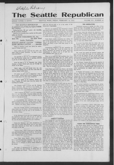 Seattle Republican, Feb 14, 1913