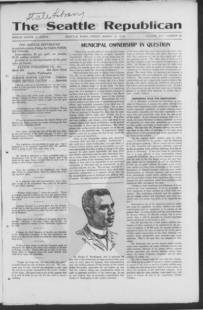 Seattle Republican, Mar 14, 1913