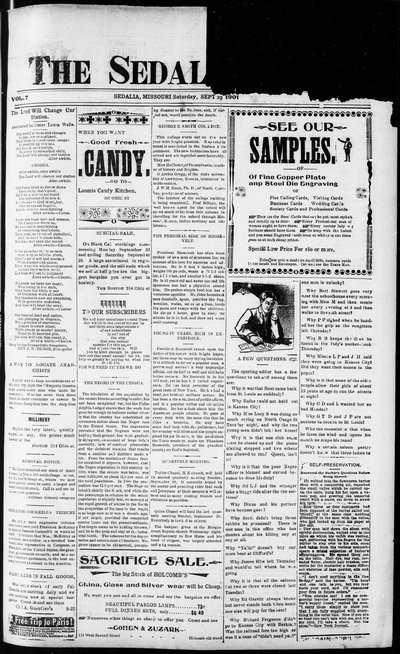 Sedalia Times, Sep 28, 1901