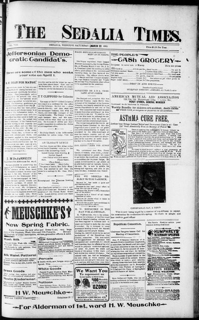 Sedalia Times, Mar 22, 1902