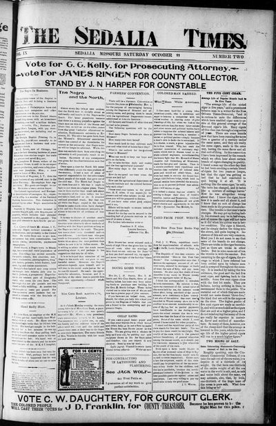 Sedalia Times, Oct 11, 1902
