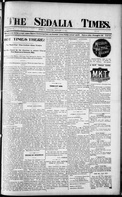 Sedalia Times, Jan 17, 1903