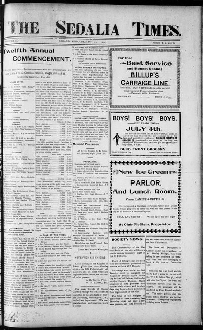 Sedalia Times, May 23, 1903