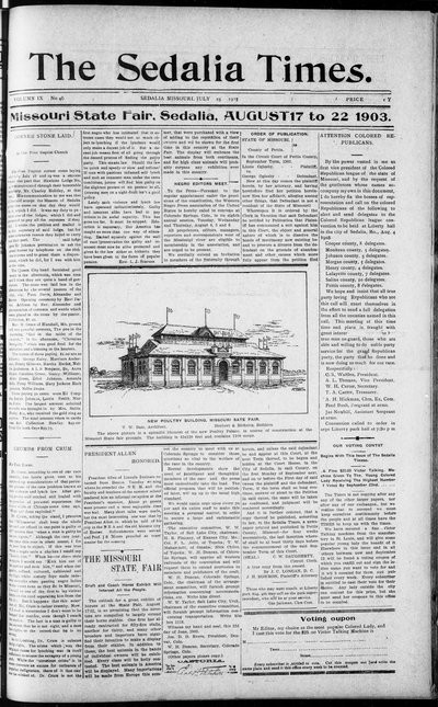 Sedalia Times, Jul 25, 1903