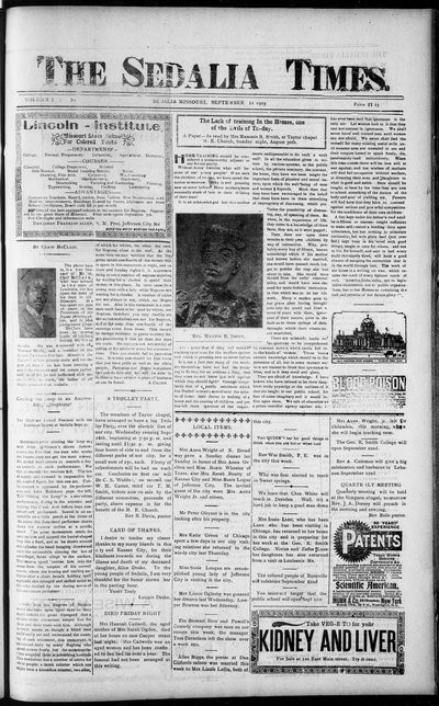Sedalia Times, Sep 12, 1903