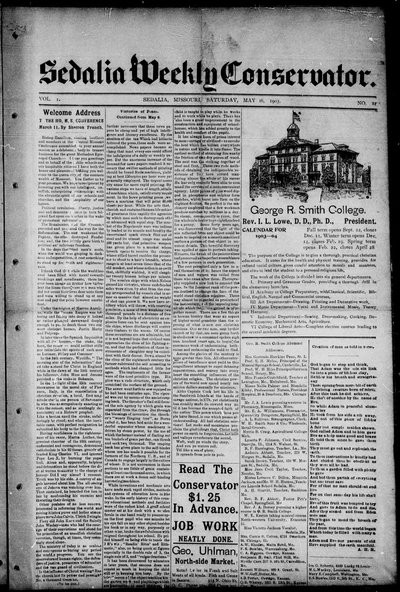 Sedalia Weekly Conservator, May 16, 1903