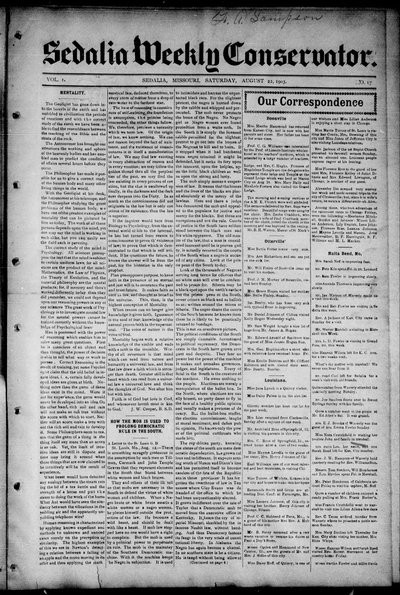 Sedalia Weekly Conservator, Aug 22, 1903