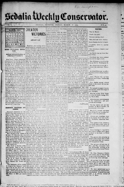 Sedalia Weekly Conservator, Mar 18, 1904