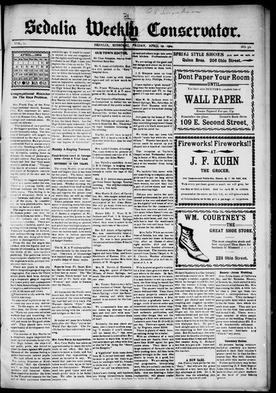 Sedalia Weekly Conservator, Apr 29, 1904
