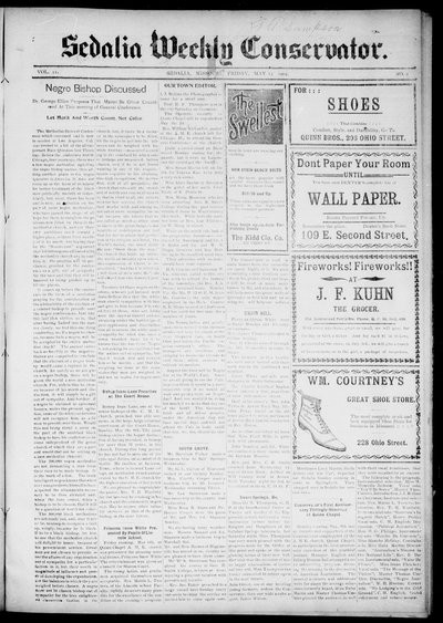 Sedalia Weekly Conservator, May 13, 1904