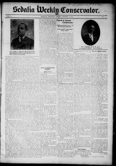 Sedalia Weekly Conservator, Aug 12, 1904