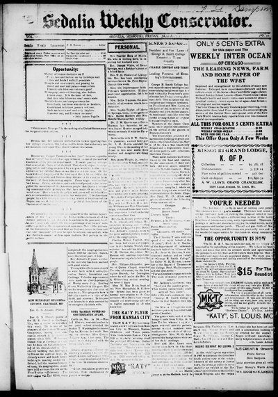 Sedalia Weekly Conservator, Jan 27, 1905