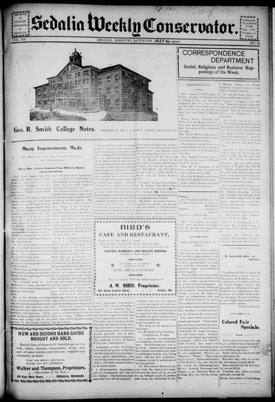 Sedalia Weekly Conservator, Jul 29, 1905
