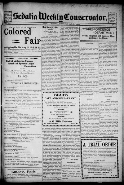 Sedalia Weekly Conservator, Aug 12, 1905