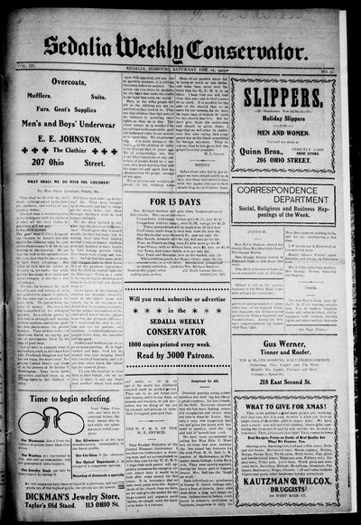 Sedalia Weekly Conservator, Dec 23, 1905
