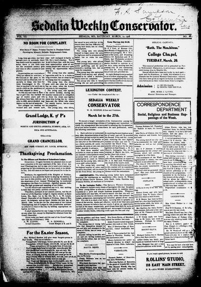 Sedalia Weekly Conservator, Mar 10, 1906