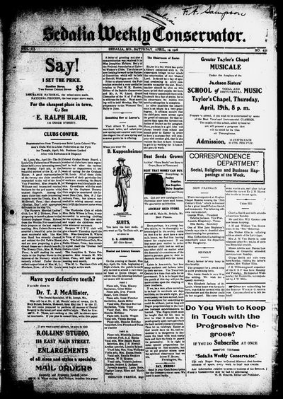 Sedalia Weekly Conservator, Apr 14, 1906