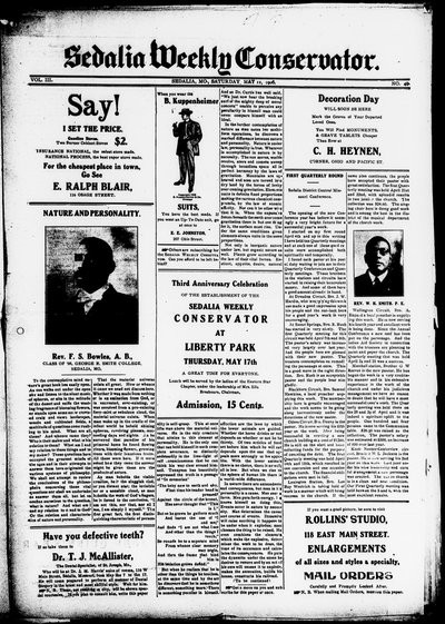 Sedalia Weekly Conservator, May 12, 1906
