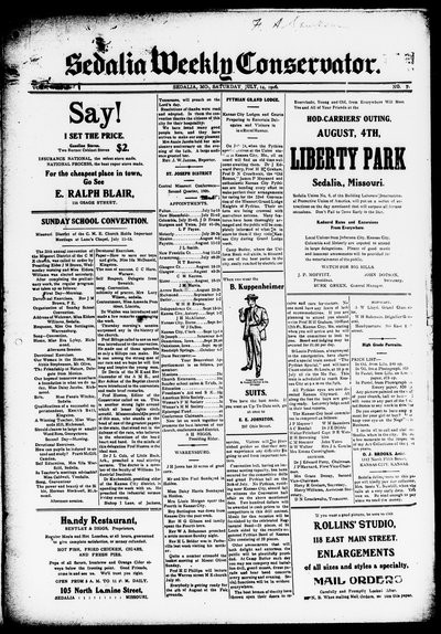 Sedalia Weekly Conservator, Jul 14, 1906