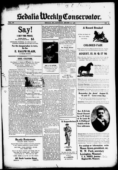 Sedalia Weekly Conservator, Aug 11, 1906
