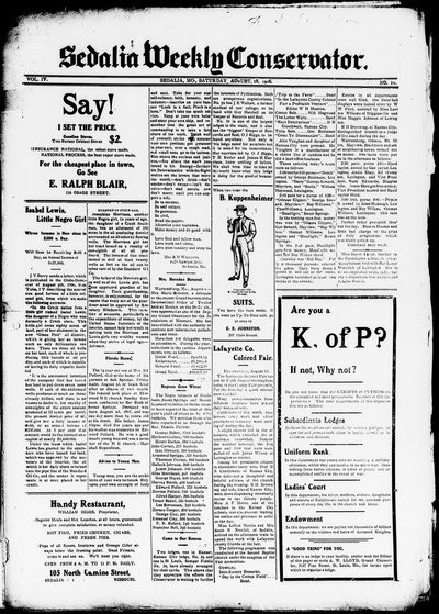 Sedalia Weekly Conservator, Aug 18, 1906