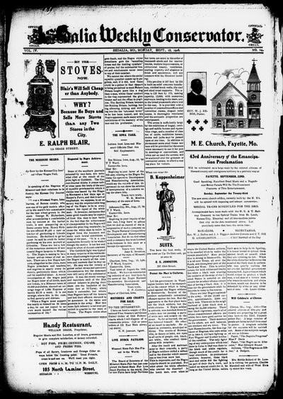 Sedalia Weekly Conservator, Sep 17, 1906