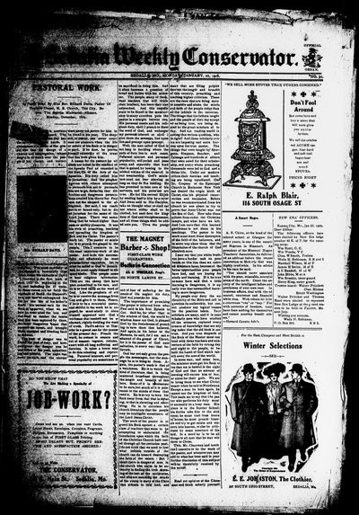 Sedalia Weekly Conservator, Jan 21, 1907