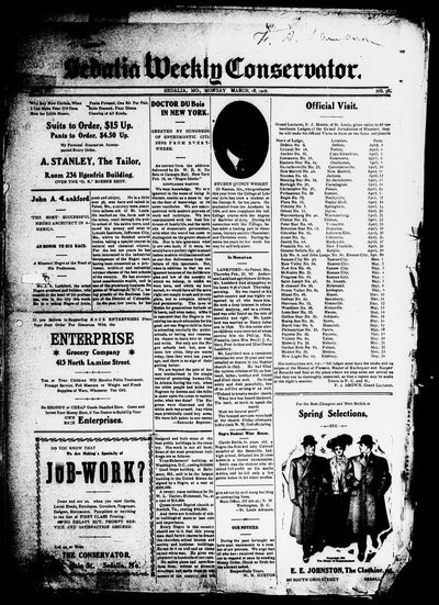 Sedalia Weekly Conservator, Mar 18, 1907