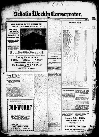 Sedalia Weekly Conservator, Apr 8, 1907