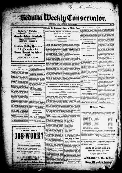Sedalia Weekly Conservator, May 13, 1907