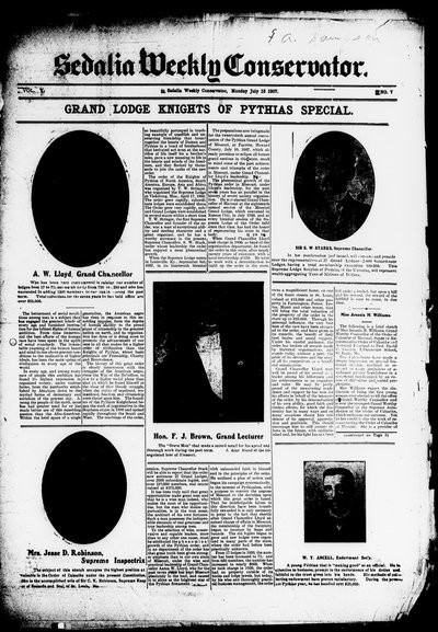 Sedalia Weekly Conservator, Jul 15, 1907