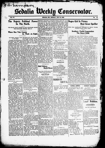 Sedalia Weekly Conservator, Jul 13, 1908