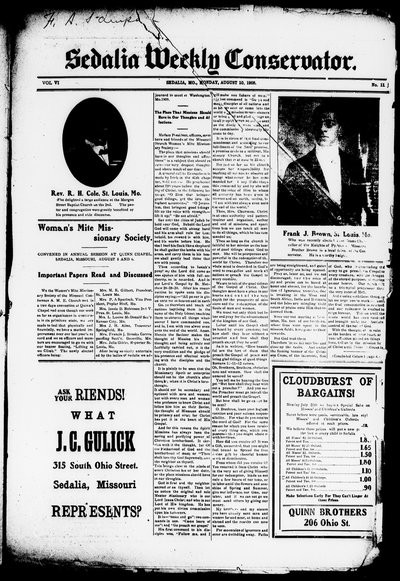 Sedalia Weekly Conservator, Aug 10, 1908