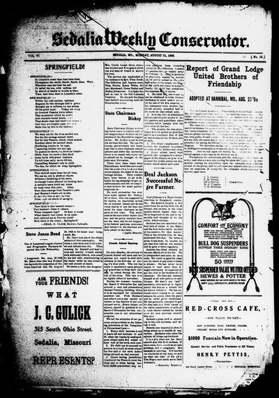 Sedalia Weekly Conservator, Aug 31, 1908