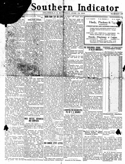 Southern Indicator, Jun 13, 1914