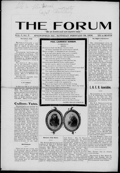The Forum, Feb 24, 1906