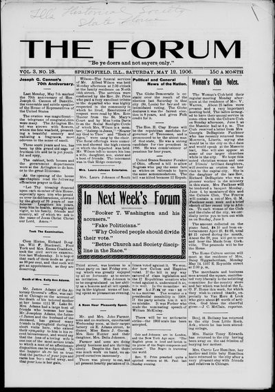 The Forum, May 12, 1906