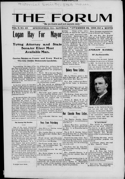 The Forum, Nov 24, 1906