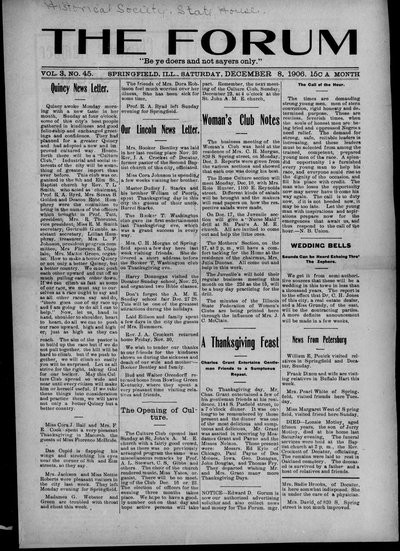 The Forum, Dec 8, 1906