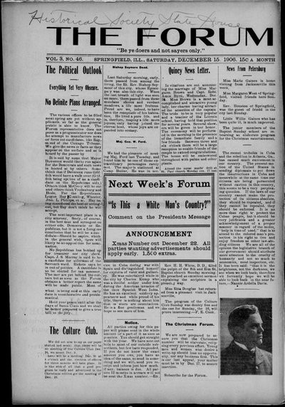 The Forum, Dec 15, 1906