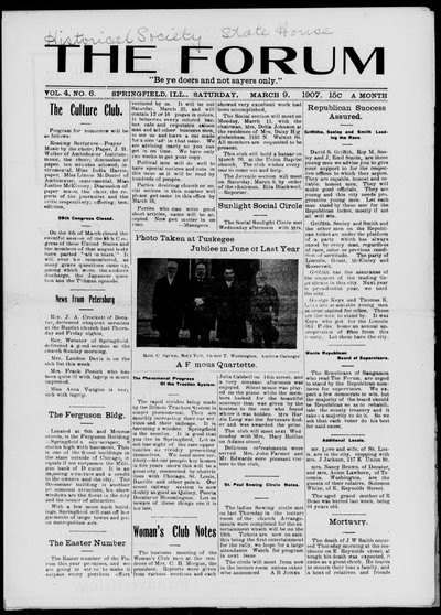 The Forum, Mar 9, 1907