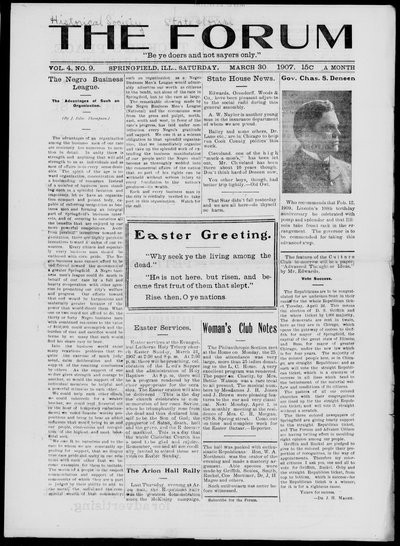 The Forum, Mar 30, 1907