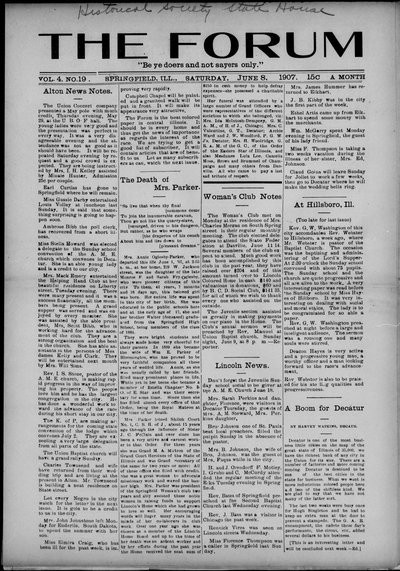 The Forum, Jun 8, 1907