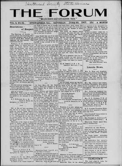 The Forum, Jun 22, 1907