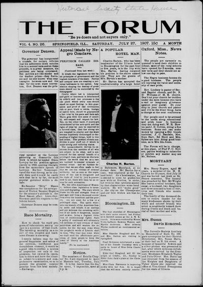 The Forum, Jul 27, 1907